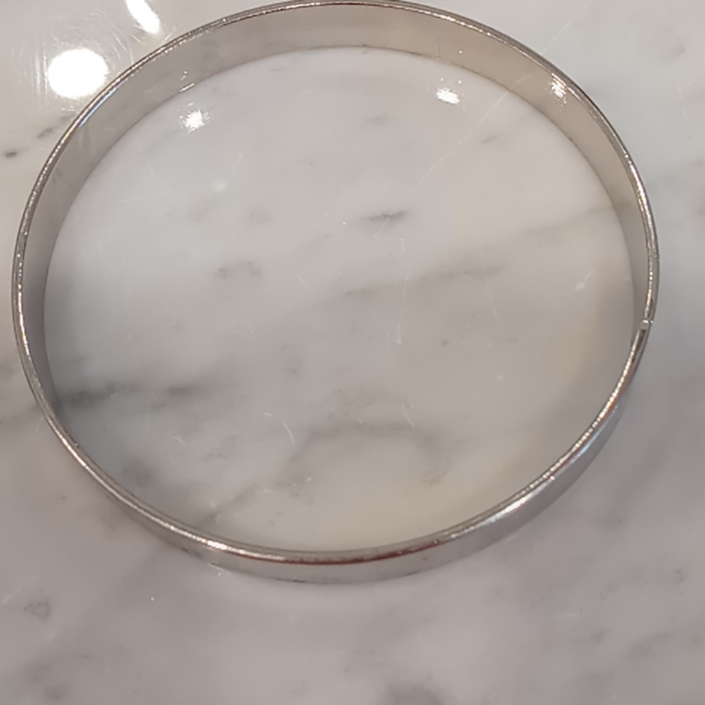 Silver bangle